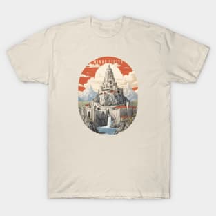 Retro Design Minas Tirith T-Shirt